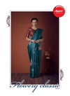 APPLE FLOWERY CLASSIC VOL-7 Latest Designer Fancy Party Festive Wear Dola Patta Saree Collection